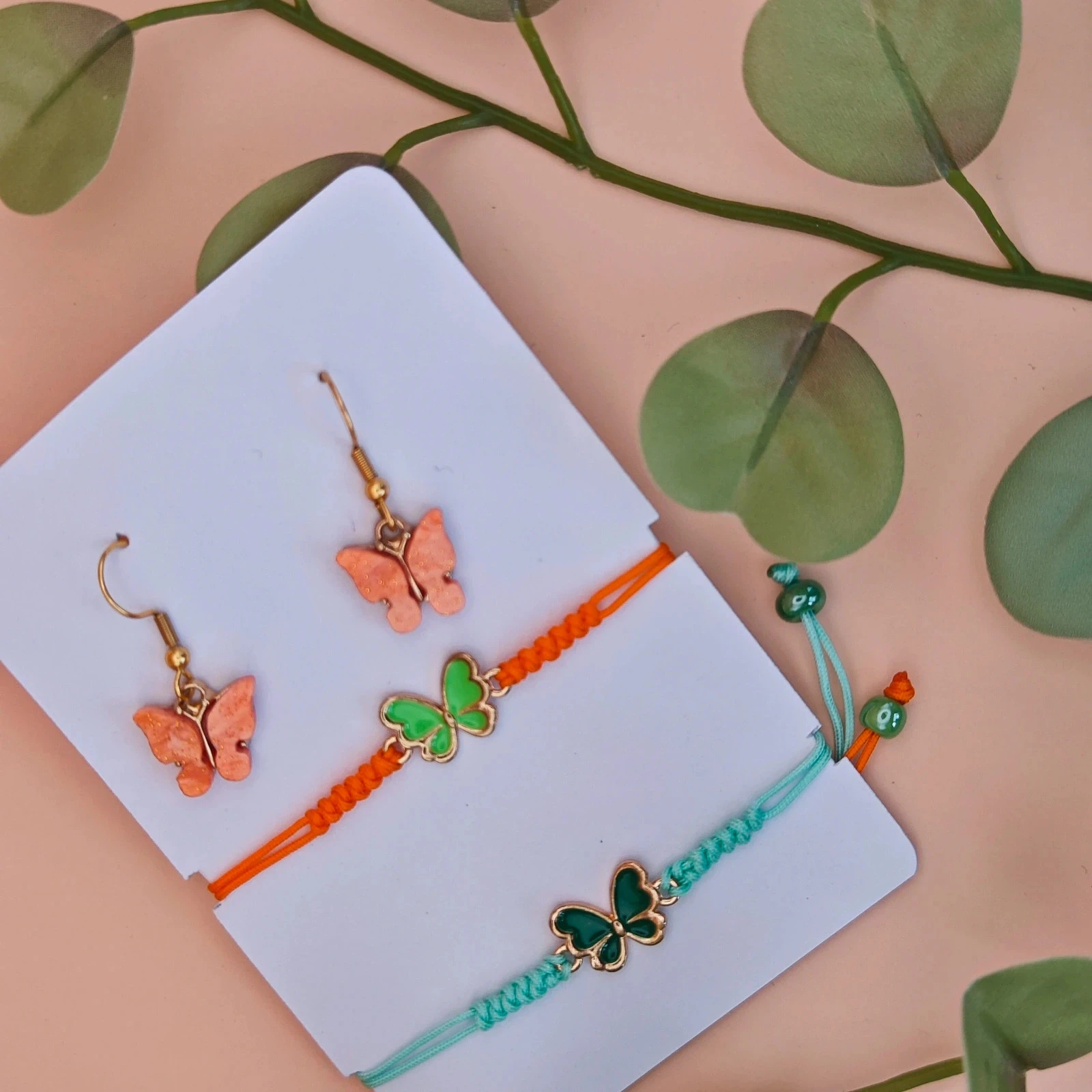 Orange butterfly set – photo 4